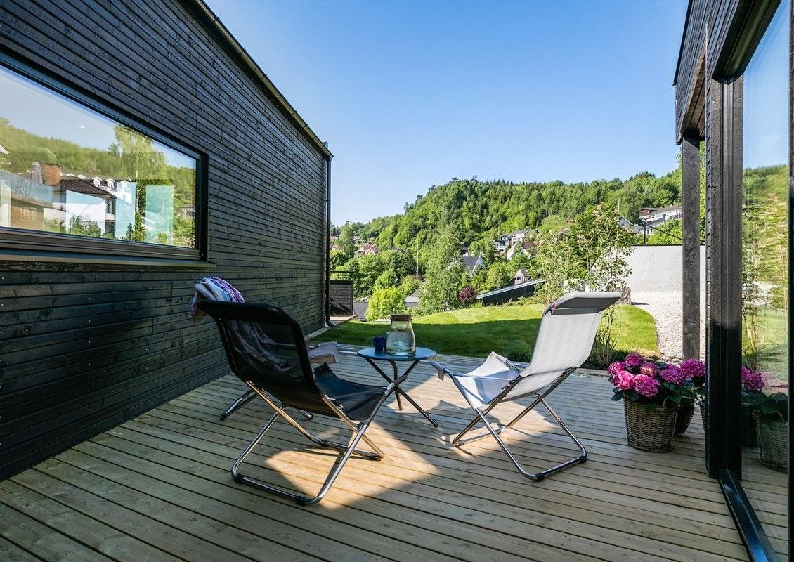 Lun platting/uteplass 