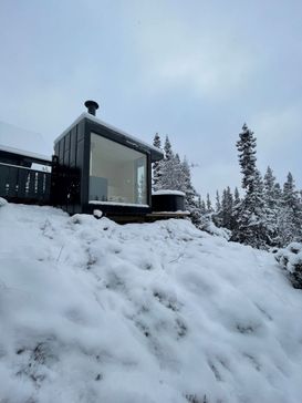 Bilde av budstue tatt utenfra