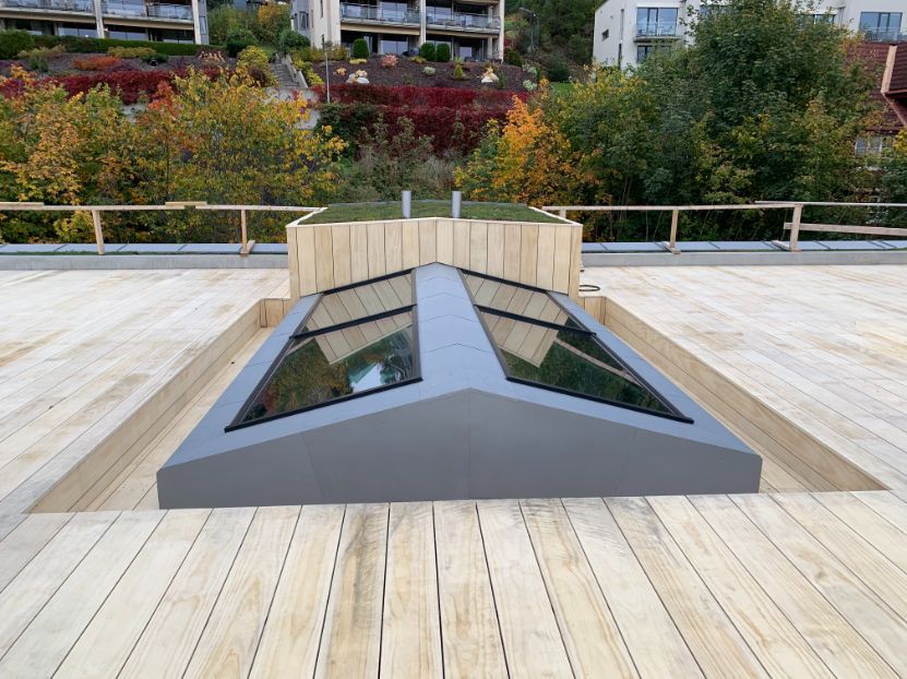 Bilde av Accoya takterrase og takvinduer